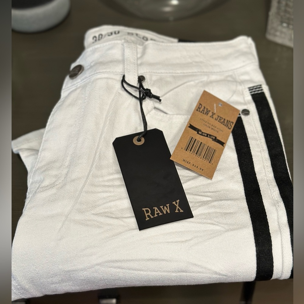 Raw X Jeans Vintage Inspired - White - Picture 4 of 5